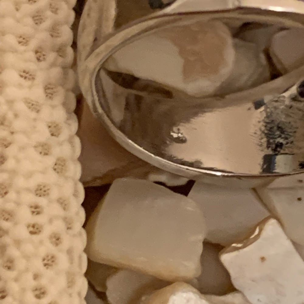 Sterling Amethyst Statement Ring - image 6